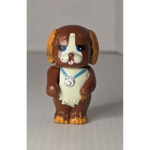 Vintage 1993 Kenner Littlest Pet Shop Puppy Dog Figure Ear Damage Wear